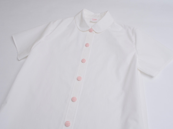 えり☆袖☆ボタン…色々選べるホワイトシャツ♡ 8枚目の画像