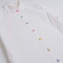 えり☆袖☆ボタン…色々選べるホワイトシャツ♡ 9枚目の画像