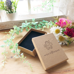 シンデレラウミウシ ピアス【片耳】/陶器製 イヤリング 7枚目の画像