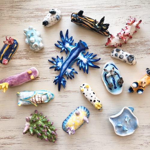 「美品」鷹山真彩作　ウミウシ　陶器 mayontenのプロフィール | minne 国内最大級のハンドメイド・手作り