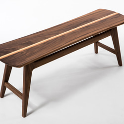 LINE BENCH [walnut] 2枚目の画像