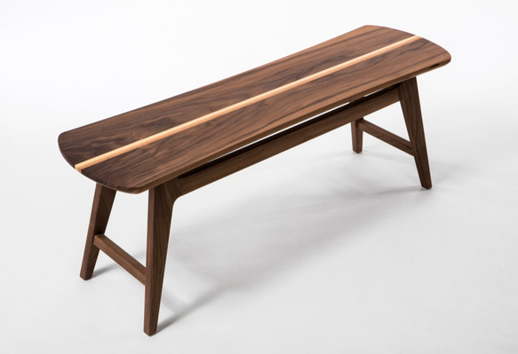 LINE BENCH [walnut] 2枚目の画像