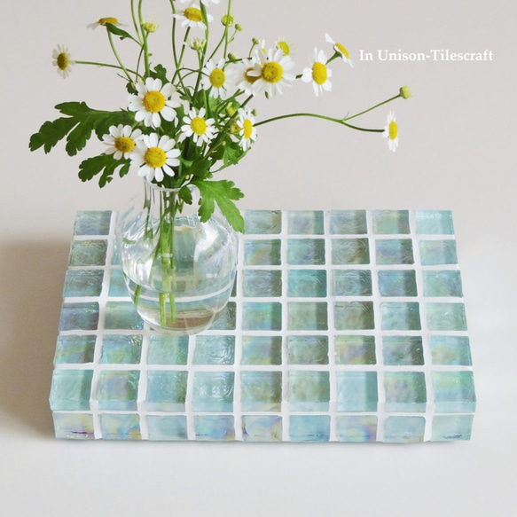 ◇ 昭和レトロ タイルカウンター ガラスショーケース 状態B