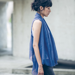 多穿法背心罩衫 - 薰衣草藍    Multiwear kimono vest - Lavender blue 第3張的照片