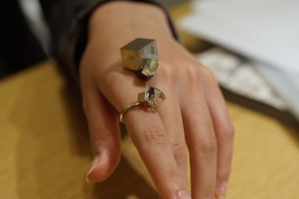 pyrite ダイアモンド ring 8枚目の画像