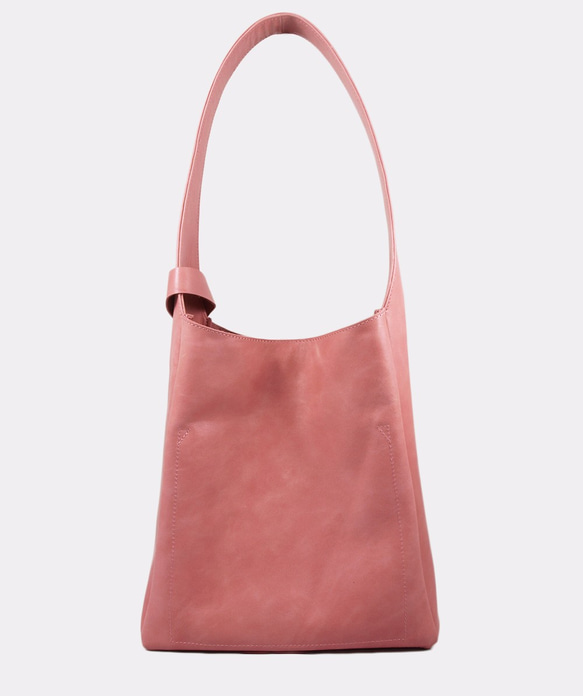 Influxx S1T1 - Basic Leather Tote - Pink 4枚目の画像