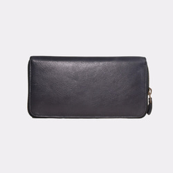 UN1 Everyday Leather Wallet – Navy Blue 9枚目の画像