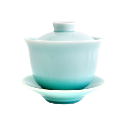 蓋碗三点セット - 青磁 湯呑み 安達窯 通販 8235397｜Creema(クリーマ)