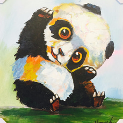 パンダ 絵画 のおすすめ人気通販｜Creema(クリーマ) 国内最大の