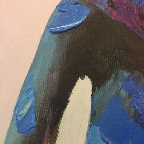 油畫)創新彩色龍畫來自丹麥的祝福的作品3063542｜Creema