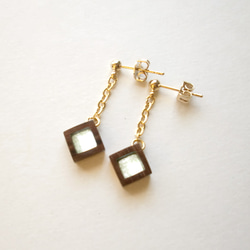 Timber Earrings 〜Japonaise〜「若葉（Wakaba）」 第3張的照片