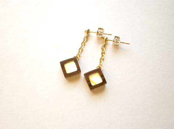 Timber Earrings 〜Japonaise〜「檸檬（Lemon）」 第3張的照片