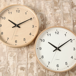 KATOMOKU plywood wall clock km-34L 5枚目の画像