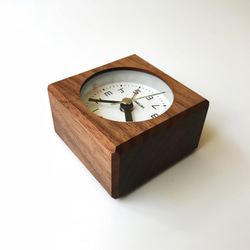 KATOMOKU alarm clock 7 ウォールナット km-100WA 7枚目の画像