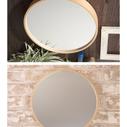 KATOMOKU plywood mirror LN km-48LN 8枚目の画像