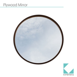 KATOMOKU plywood mirror LN km-48LB 6枚目の画像