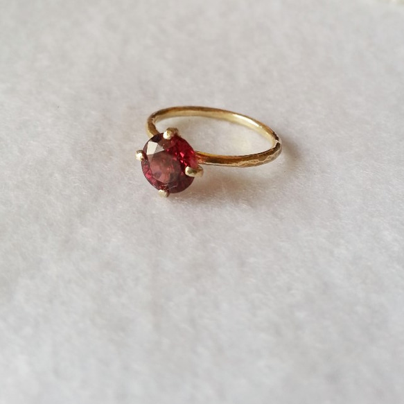 garnet ring 1枚目の画像