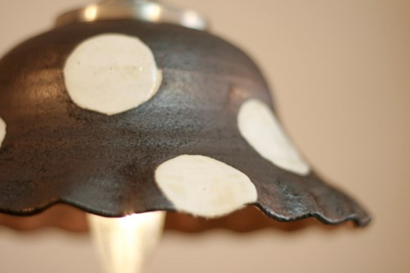 水玉のお碗みたいなランプセード　９０ 2枚目の画像