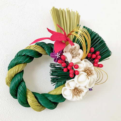 ⭐必ずプロフ読んで下さい★作品2点 しめ縄飾り☆正月飾り ebda2d676a0b383b035fc711ffc395