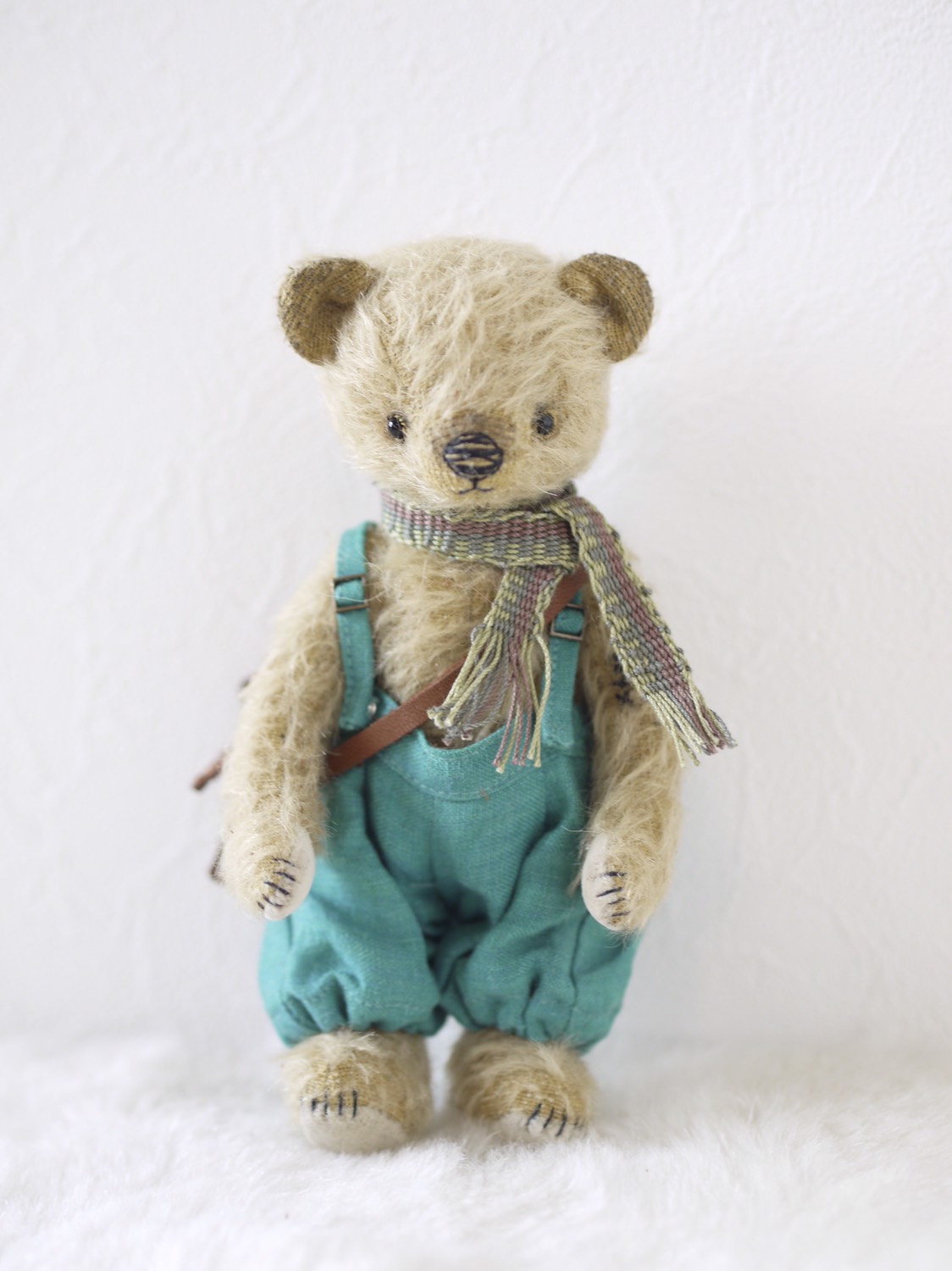 ぬいぐるみ　ねこ　テディベア作家 ぐりっこ droguerie