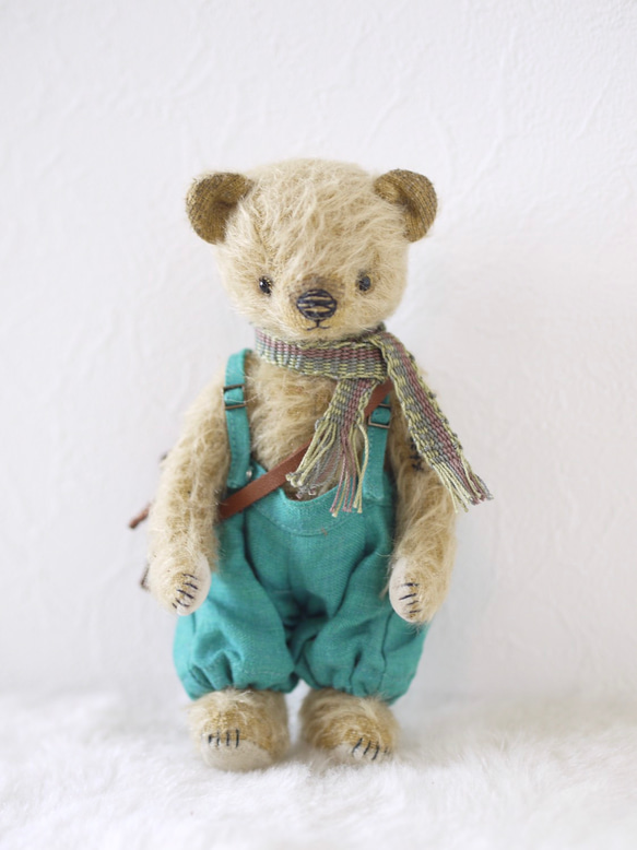 送料無料】テディベア 素朴な子 naif1 16㎝ ぬいぐるみ goutte 通販