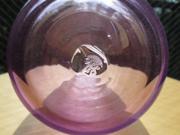 ボトル花器：薄紫..murasaki 4枚目の画像