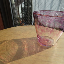 フラワーグラス「梅小紅」 1枚目の画像