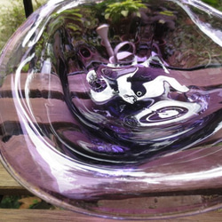 ガラス器：紫花音 1枚目の画像