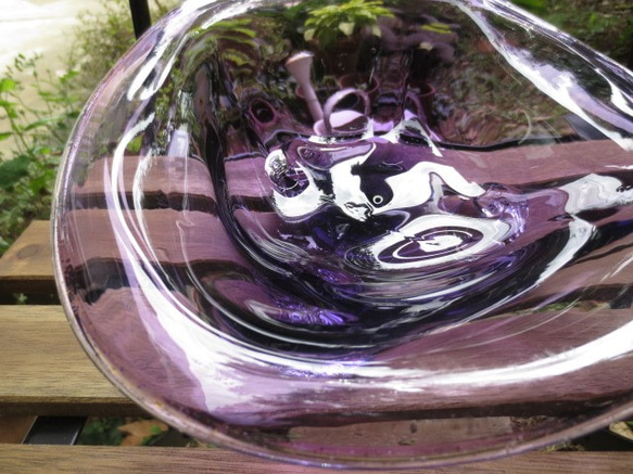 ガラス器：紫花音 1枚目の画像