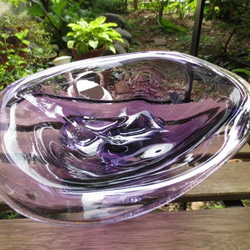 ガラス器：紫花音 3枚目の画像