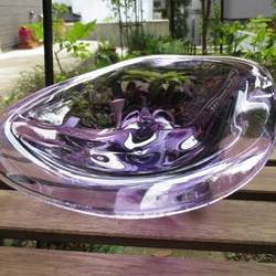 ガラス器：紫花音 2枚目の画像