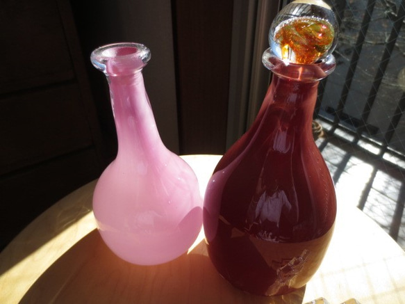 ボトル花器：花桜 3枚目の画像
