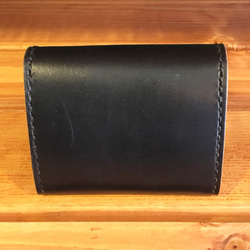 Plain coin case【Black×Beige】 3枚目の画像