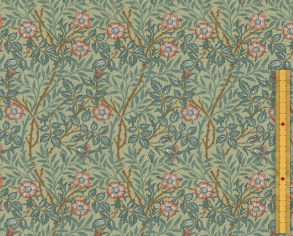 [moda] Moda/Sweet Briar/Sweet Briar/William Morris/棉床單面料/鼠尾草 第3張的照片