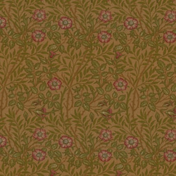 [moda] Sweet Briar/William Morris/cotton sheeting fabric/棕色 第3張的照片