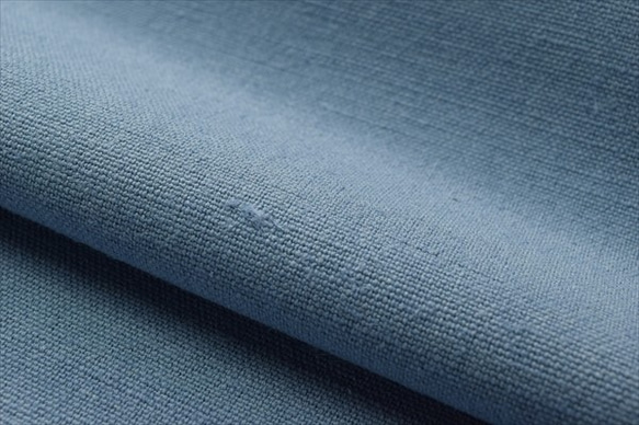 [黃麻帆布] Corchorus 膠囊棉混紡 / 9 號帆布面料 / 日本製造 / 煙藍色 第4張的照片