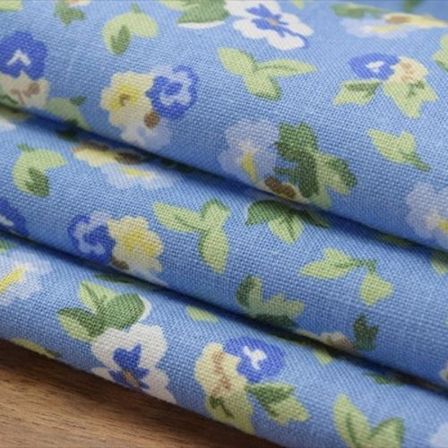 Laura Ashley】ローラアシュレイ/ポリアンサス/花柄/厚手粗目