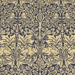 50cm [William Morris] Brer Rabbit /靛藍色 第1張的照片