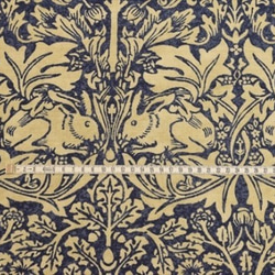 50cm [William Morris] Brer Rabbit /靛藍色 第5張的照片