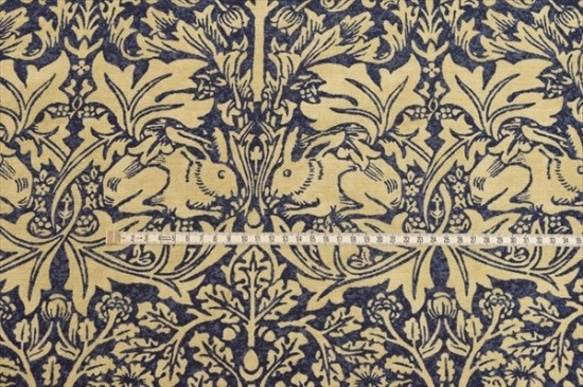 50cm [William Morris] Brer Rabbit /靛藍色 第5張的照片