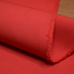 [Kurabo] 11號帆布面料/ 100％棉/棉/日本製造/紅色 第2張的照片
