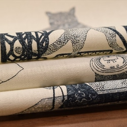[Naoya Hata] Naoya Hata / 縫紉機和貓 / 縫紉貓 / 棉麻織物 / 帆布 / 生成 第2張的照片