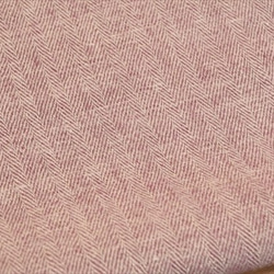50厘米[設得蘭羊毛]亞麻羊毛面料/人字紋/日本製/秋冬/紫色 第5張的照片