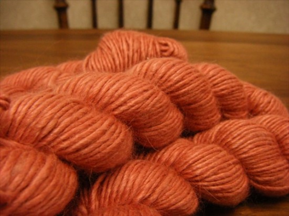 【Debbris】進口紗/安第斯山脈（安第斯山脈）/ Orange Mino Pink / Coral 第4張的照片