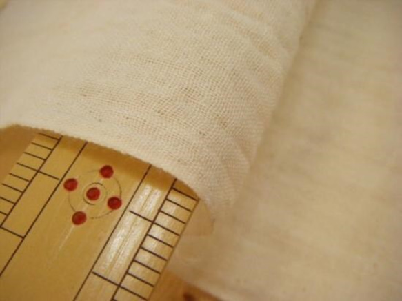 50cm【有機棉】蓬鬆雙層紗布/天然材質/布 第2張的照片