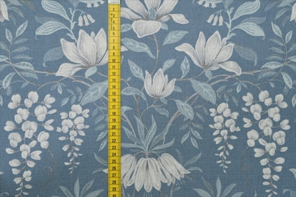 50cm【Laura Ashley】Laura Ashley/PARTERRE/碎花圖案/半麻麵料/英國進口 第8張的照片