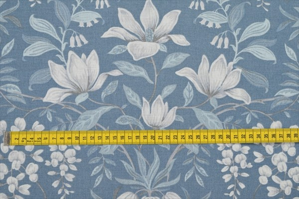 50cm【Laura Ashley】Laura Ashley/PARTERRE/碎花圖案/半麻麵料/英國進口 第9張的照片