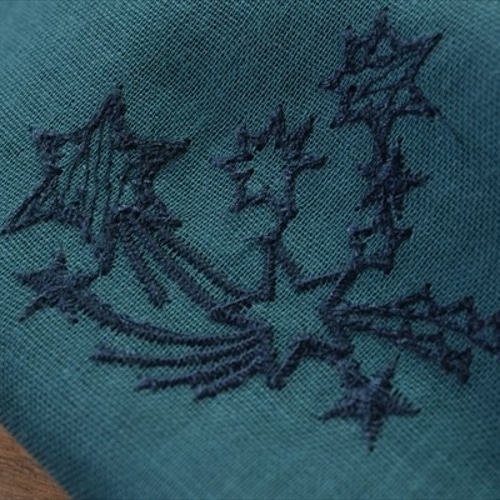 シサム工房　貝がらの手刺繍　〜海の思い出〜　ふんわり　ダブルガーゼのトップス　青 楽天市場】シサム工房 ワンピース ダブルガーゼの通販