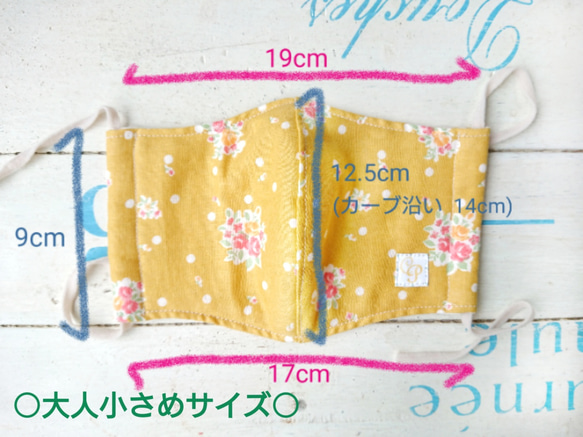 夏マスク〇選べる！大人の刺繍レース冷感マスク  【小学生高学年～女性サイズ】 5枚目の画像