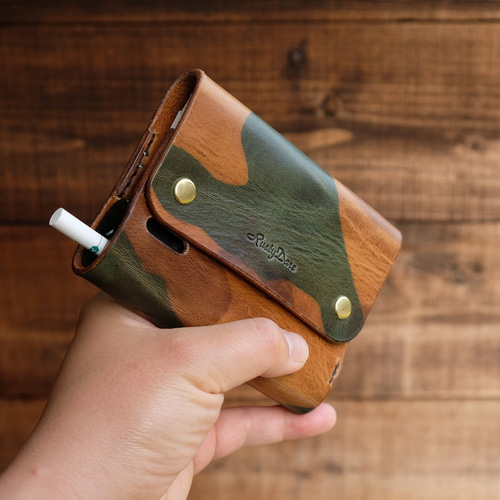 迷彩】リル ハイブリッド（lil HYBRID）専用レザーケース／スペシャル